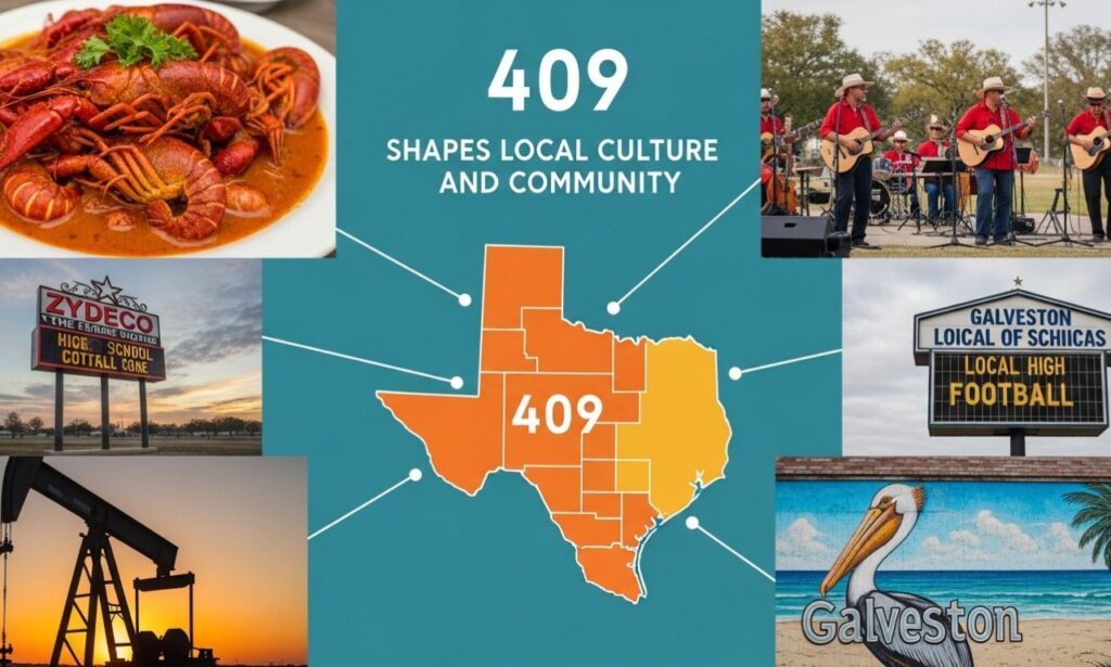 409 Area Code: Shapes Local Culture and Community