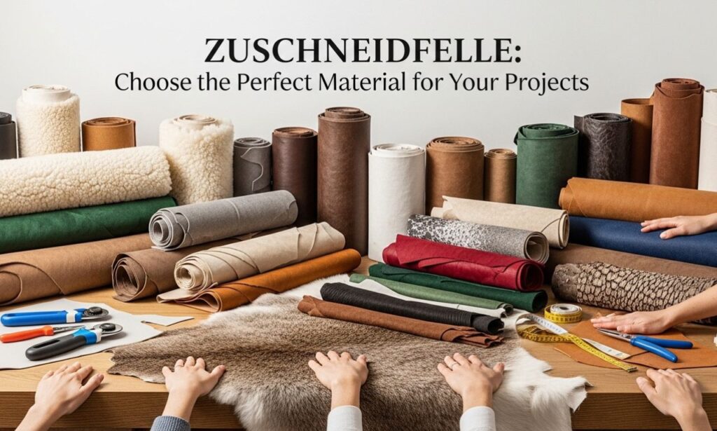Zuschneidfelle: Choose the Perfect Material for Your Projects
